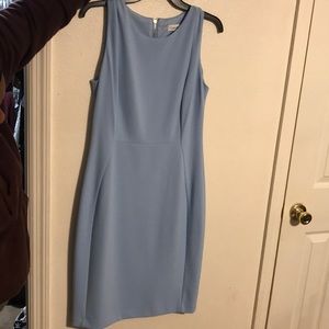 Blue Calvin Klein dress